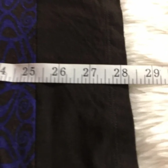 Karen Kane Tunic Blue Streak Banded Tunic - Picture 5 of 7